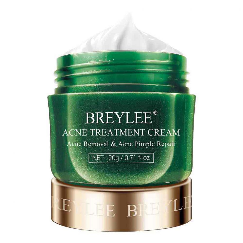BREYLEE Acne Treatment Cream Anti Acne Face Cream Pimple Removal Spots Oil