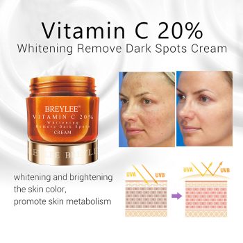 BREYLEE Vitamin C Cream VC Whitening Face Repair Fade Freckles Remove Dark Spots