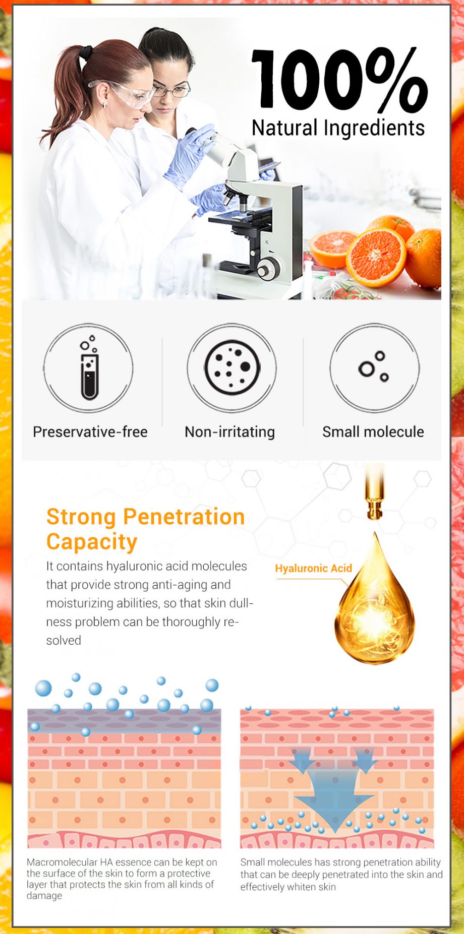 BREYLEE vitamin C essence brightening skin colour facial essence 17ml
