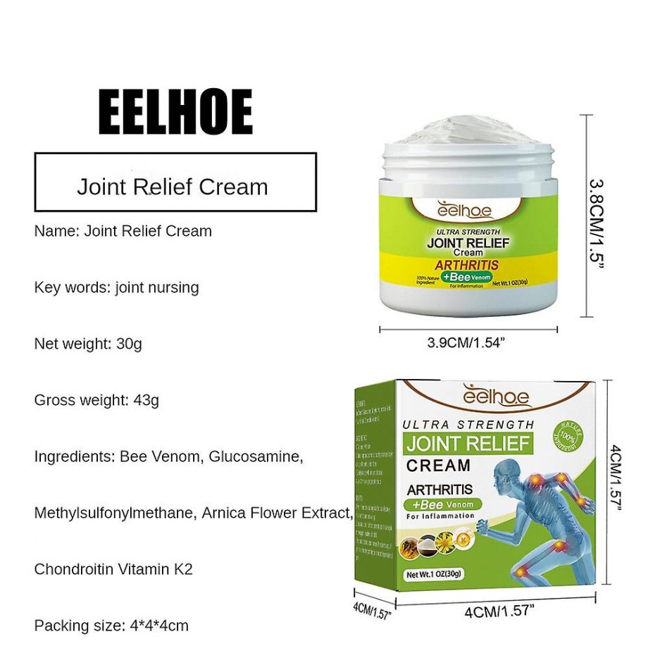 Joint Relief Cream Relieves Joint Muscle Soreness Leg Swelling Body