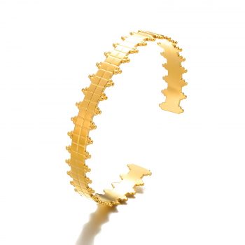 18K GOLD PLATED STAINLESS STEEL BRACELET