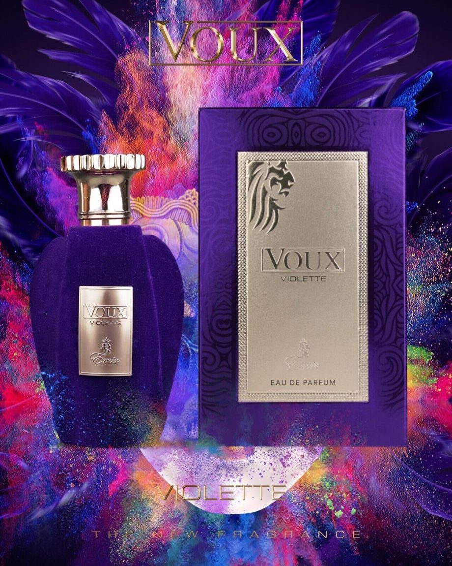 VOUX VIOLETTE OUD EMIR 100ml Unisex Fragrance Scent Paris Corner Perfumes