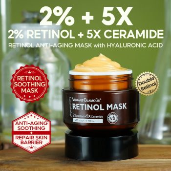 VIBRANT GLAMOUR retinol sleep mask 50g