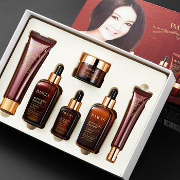 Avocado polypeptide skin care set box 6pc By Images